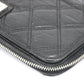 Chanel Matelasse Round Fastener Long Wallet Lamb Black