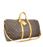 Louis Vuitton Keepall Bandouliere 55 Boston Bag Monogram