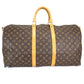 Louis Vuitton Keepall Bandouliere 55 Boston Bag Monogram