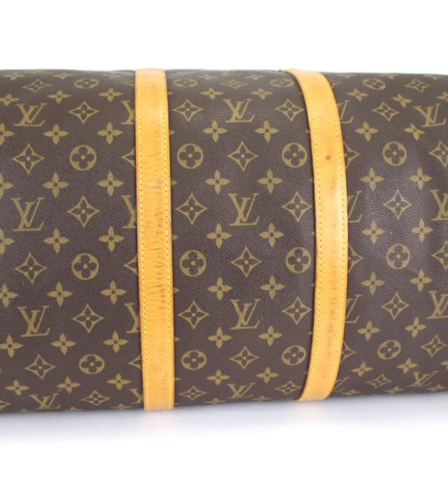 Louis Vuitton Keepall Bandouliere 55 Boston Bag Monogram