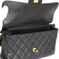 Chanel Double Face Matelasse 25 Handbag Lambskin Black