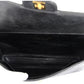 Chanel Double Face Matelasse 25 Handbag Lambskin Black