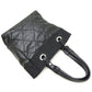 Chanel Paris Biarritz Tote PM Canvas x Leather Black
