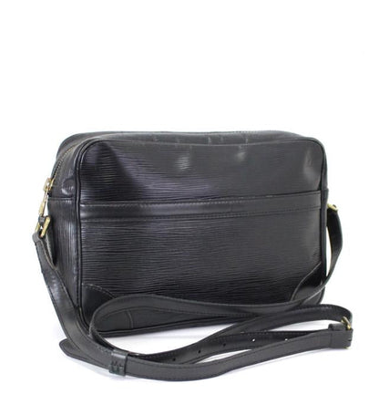 Louis Vuitton Trocadero 27 Diagonal Shoulder Bag Epi Black