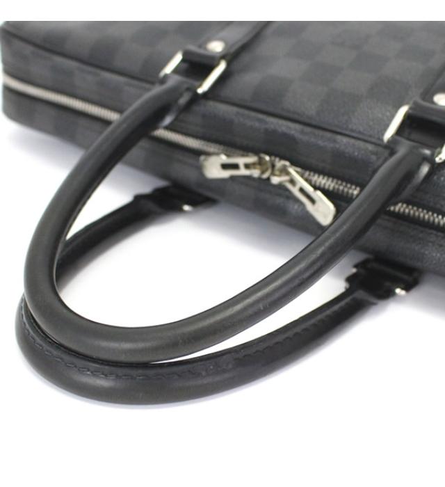 Louis Vuitton Porte Document Voyage Briefcase Business Bag Damier Graphite