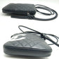 Chanel Cambon Line Shoulder Bag Diagonal Lambskin Black White