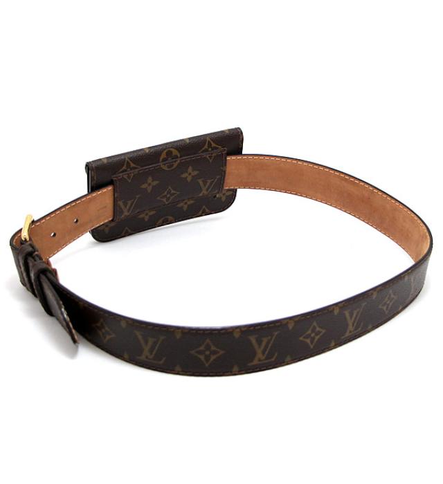 Louis Vuitton Sun Tulle Pochette Belt Pouch Monogram