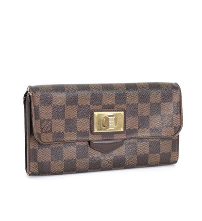 Louis Vuitton Portefeuille Roseberry Long Wallet Damier Ebene
