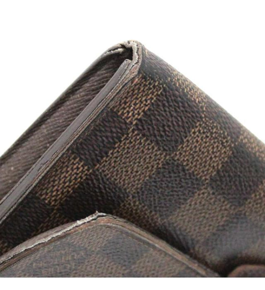 Louis Vuitton Portefeuille Roseberry Long Wallet Damier Ebene