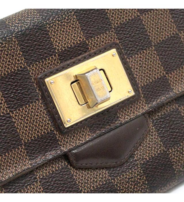 Louis Vuitton Portefeuille Roseberry Long Wallet Damier Ebene