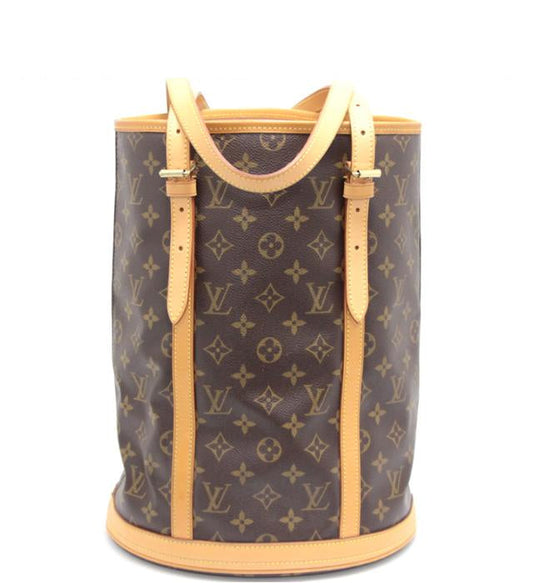 Louis Vuitton Bucket GM Shoulder Tote Bag Monogram