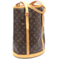 Louis Vuitton Bucket GM Shoulder Tote Bag Monogram