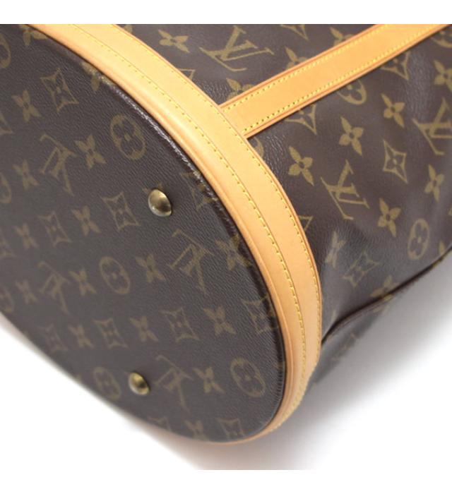 Louis Vuitton Bucket GM Shoulder Tote Bag Monogram