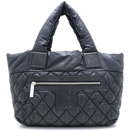 Chanel Coco Coon Tote PM Nylon Black