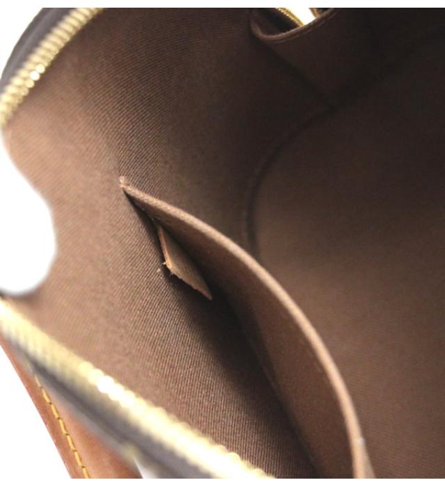 Louis Vuitton Alma BB 2way Handbag Diagonal Monogram Brown