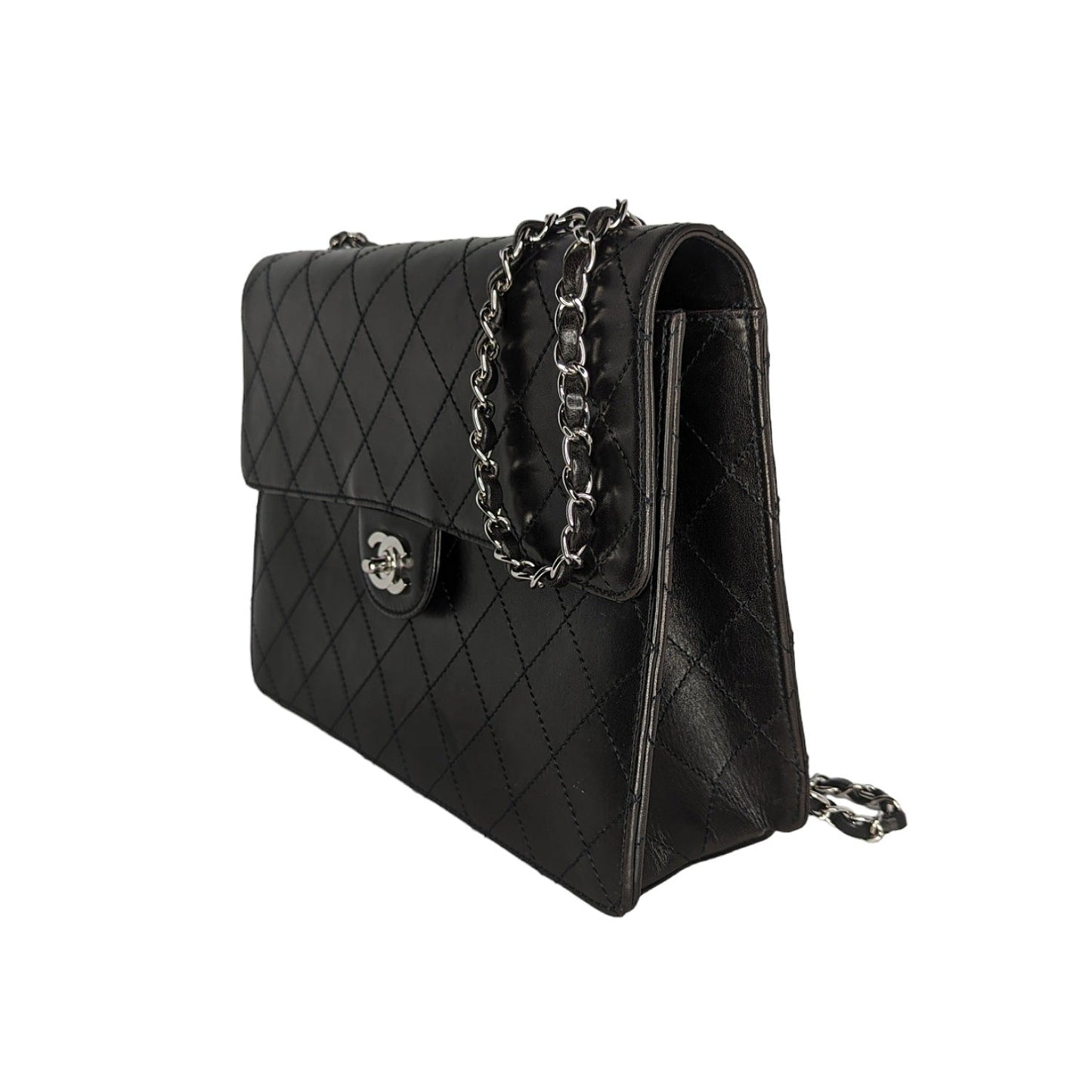 Chanel bag   Square Classic Single Flap Bag Lambskin