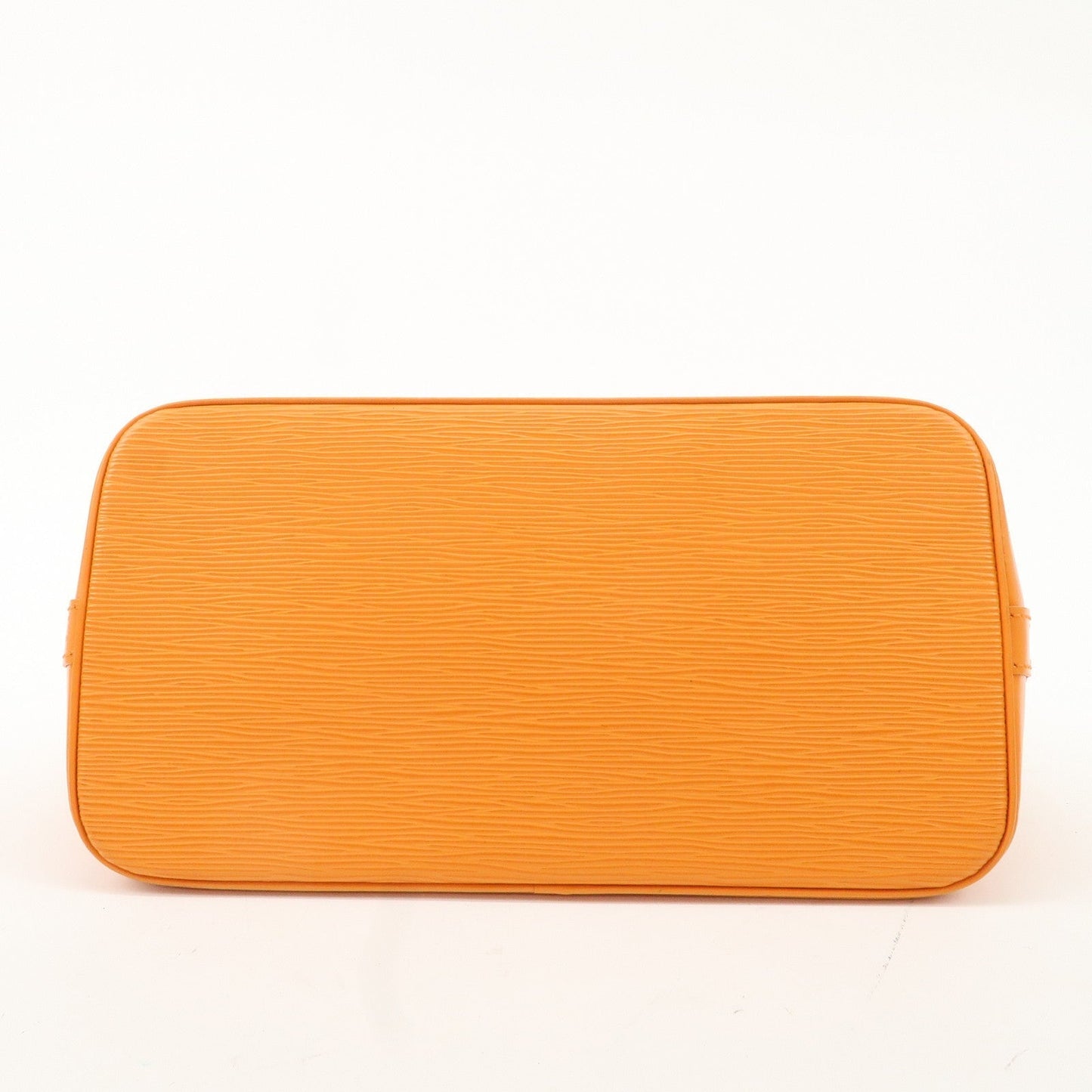 Louis Vuitton Epi Alma Hand Bag Mandarin Orange M5124H