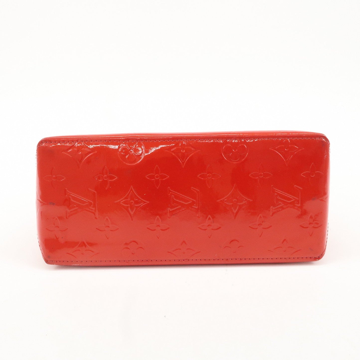 Louis Vuitton Monogram Vernis Lead PM Hand Bag M91088 Rouge