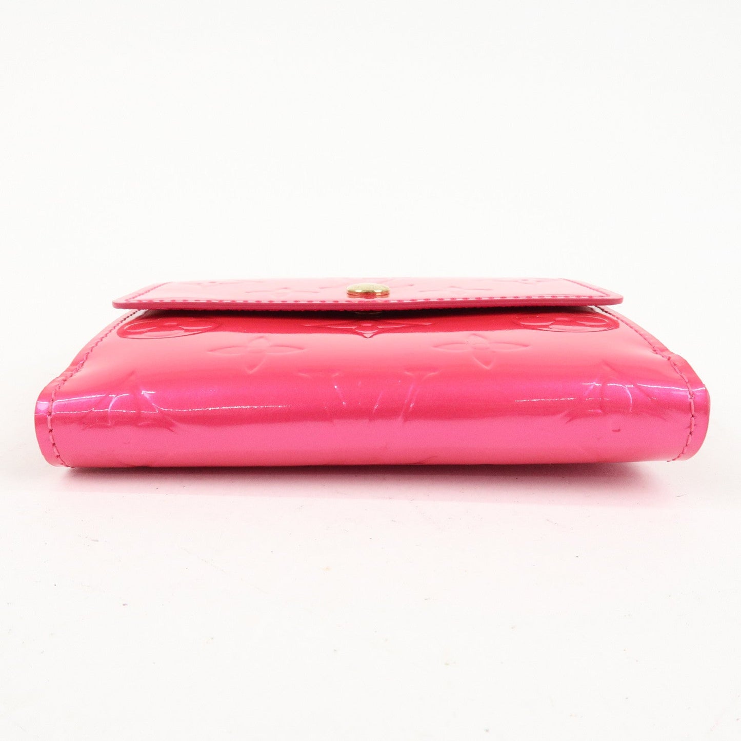 Louis Vuitton Vernis Porte Monnaie Billets Carte Credit M9139F