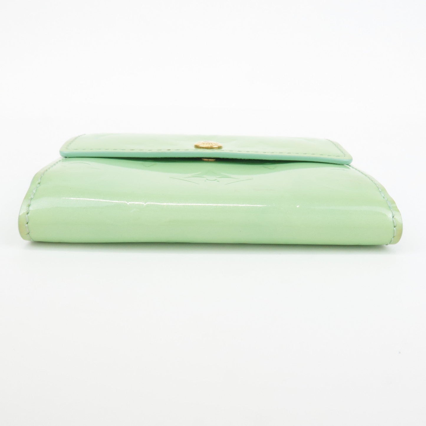 Louis Vuitton Monogram Vernis Ludlow Wallet Lime Green