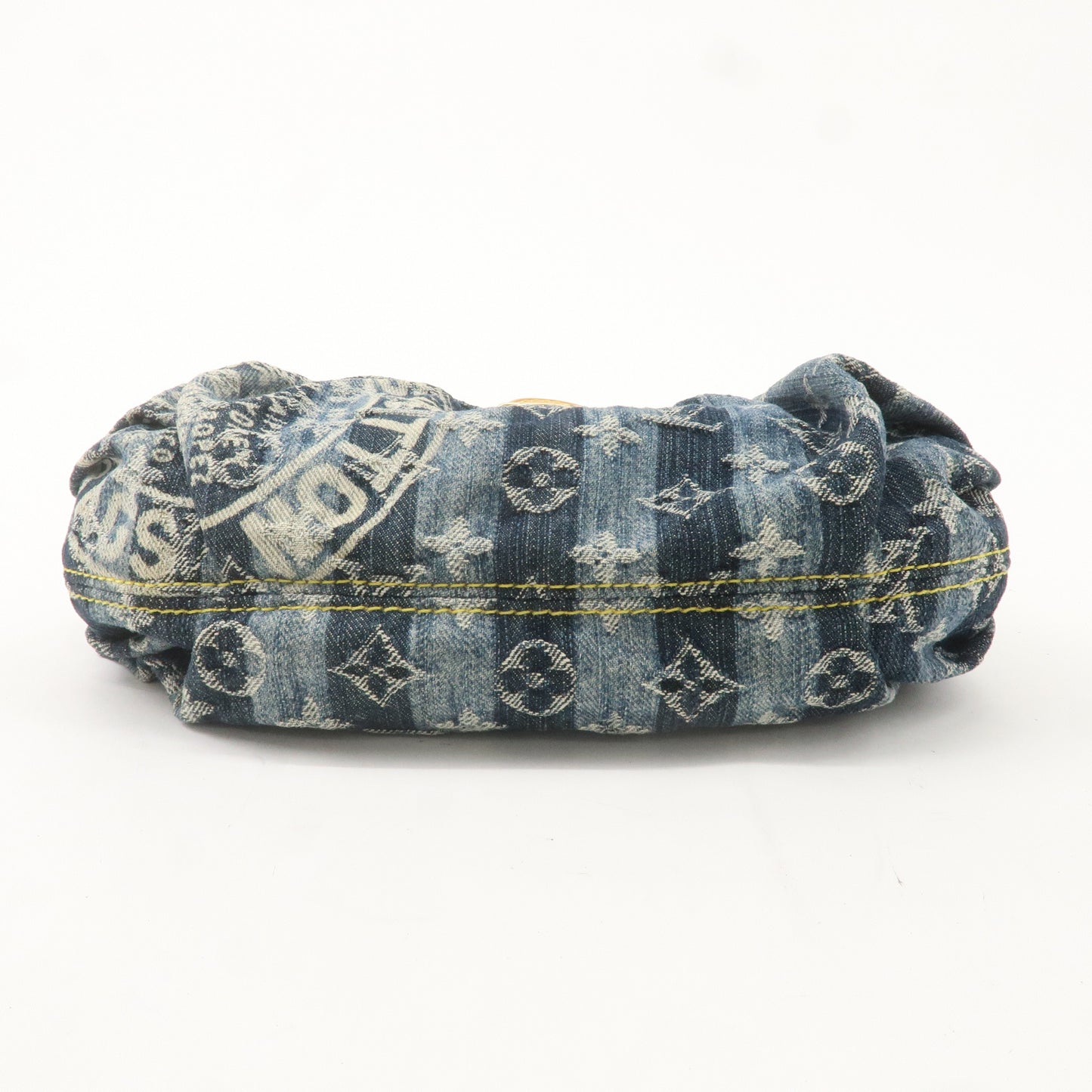 Louis Vuitton Monogram Denim Mini Pleaty Raye Shoulder Bag M95333