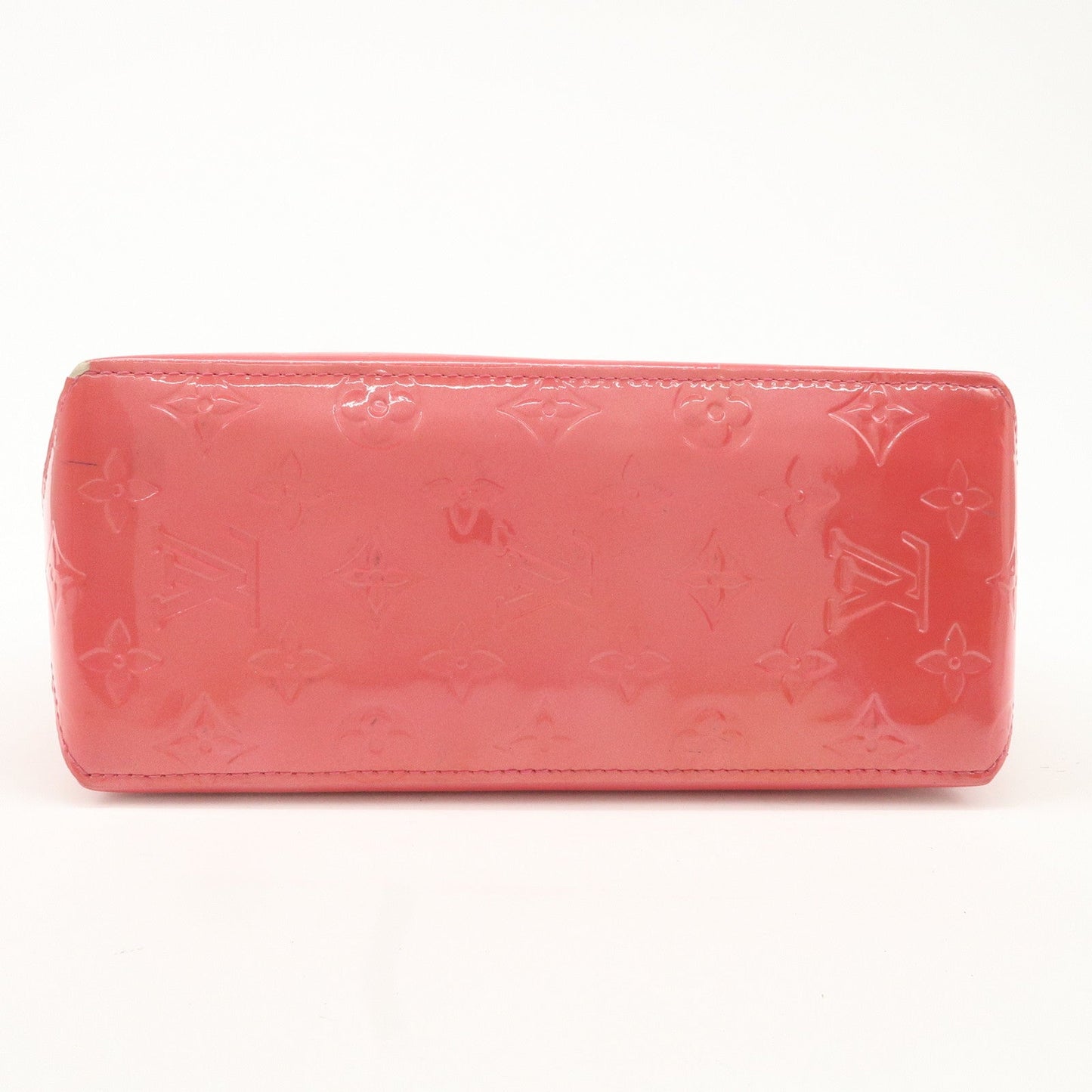 Louis Vuitton Monogram Vernis Lead PM Hand Bag Framboise M9132F
