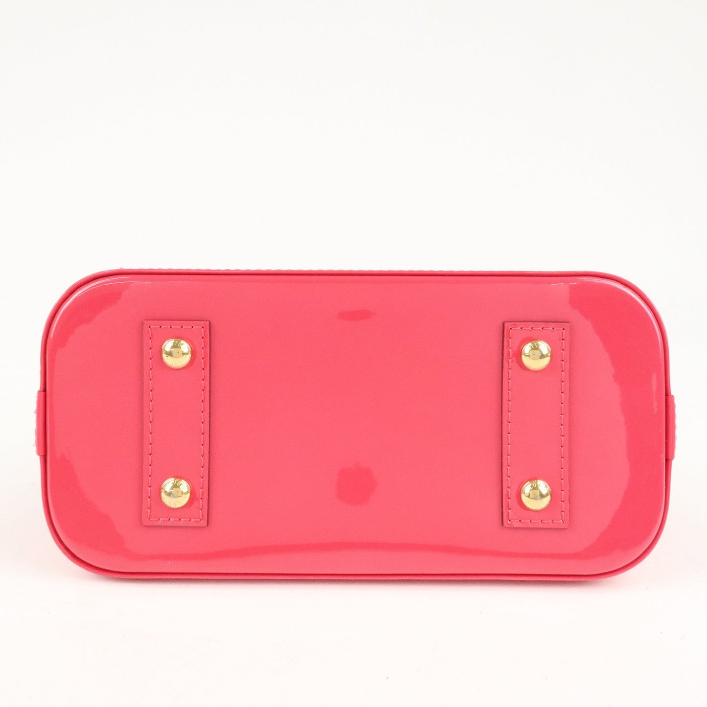 Louis Vuitton Monogram Vernis Alma BB 2Way Bag Rose Indien M91771