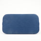 Louis Vuitton Epi Alma Hand Bag Shoulder Bag Toledo Blue M52145