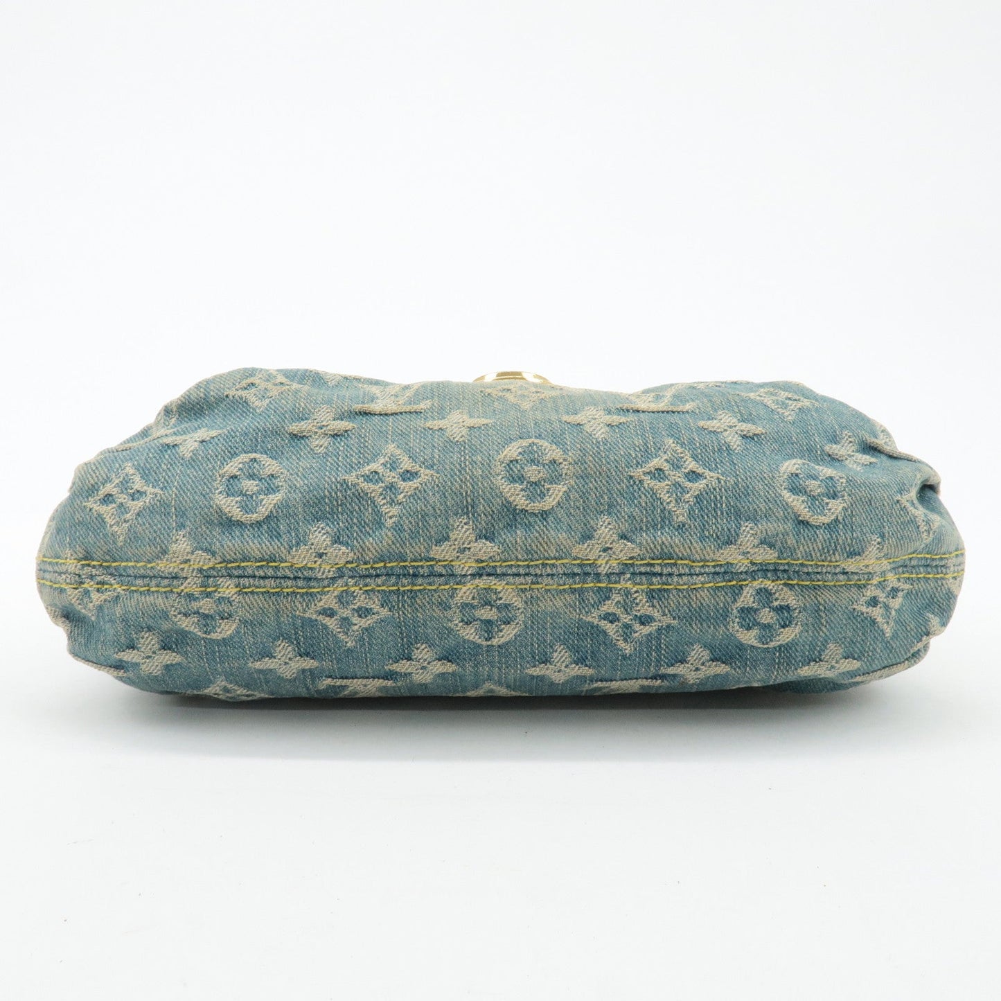 Louis Vuitton Monogram Denim Mini Pleaty Shoulder Bag M95050