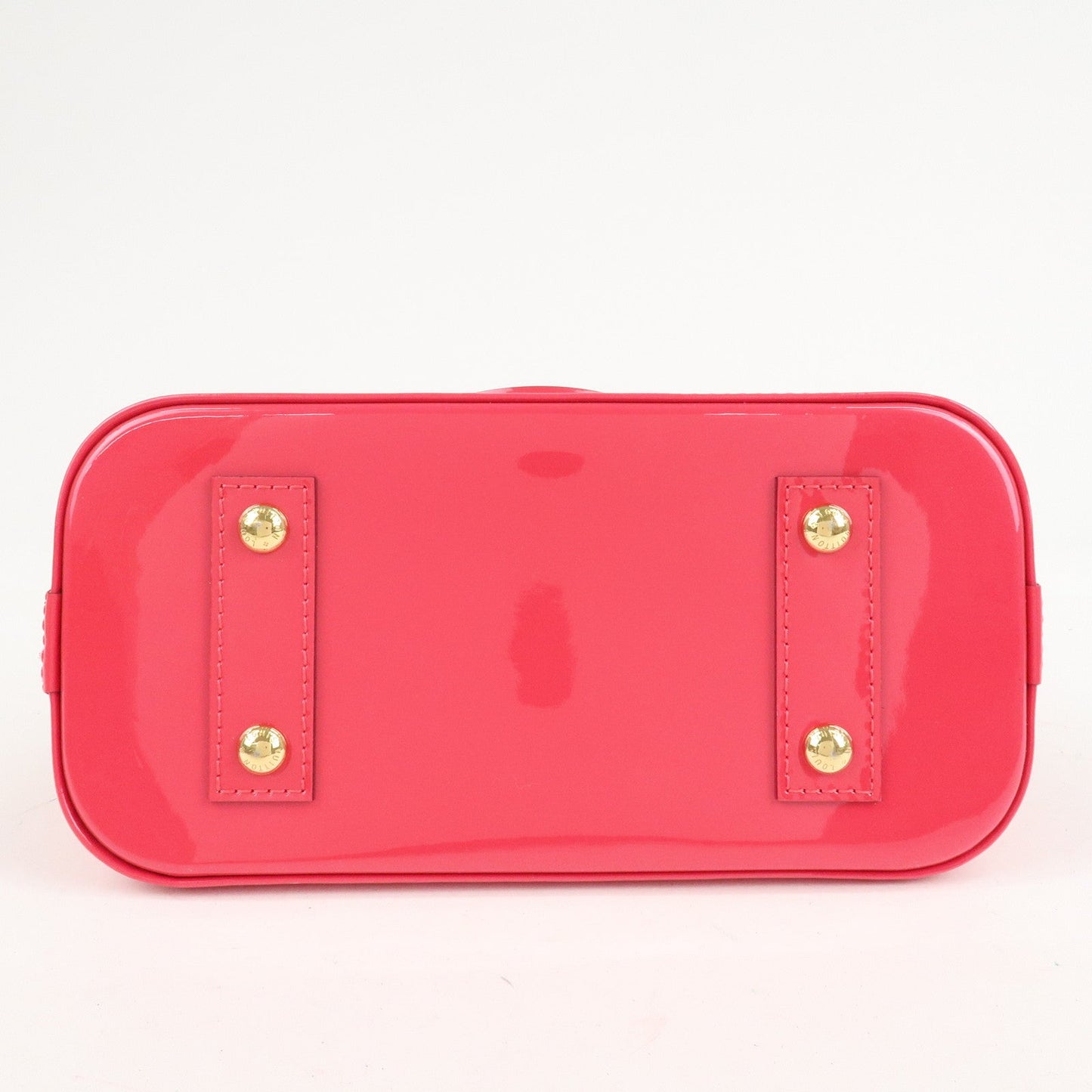 Louis Vuitton Monogram Vernis Alma BB 2Way Bag Rose Indien M91771