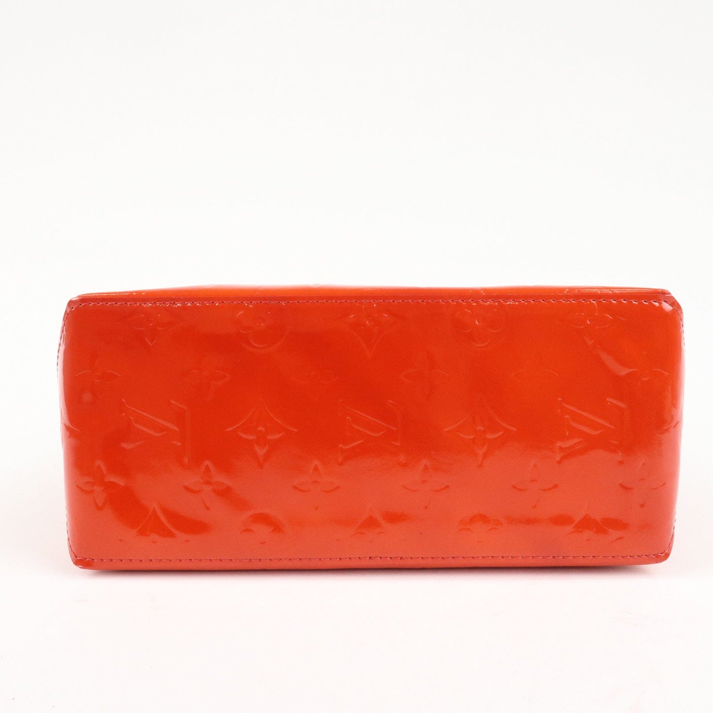 Louis Vuitton Monogram Vernis Lead PM Hand Bag Rouge M91088