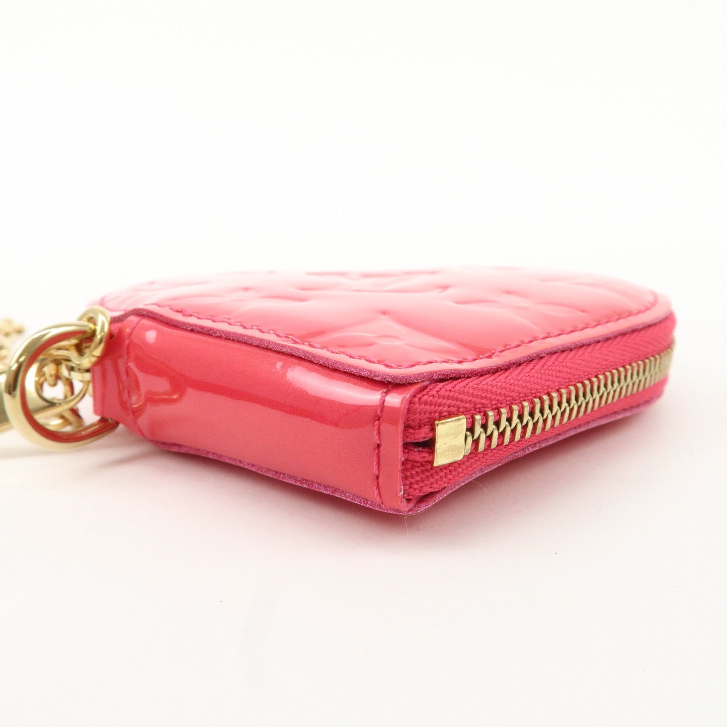 Louis Vuitton Monogram Vernis Porte Monnaie Coeur Coin Case M93657