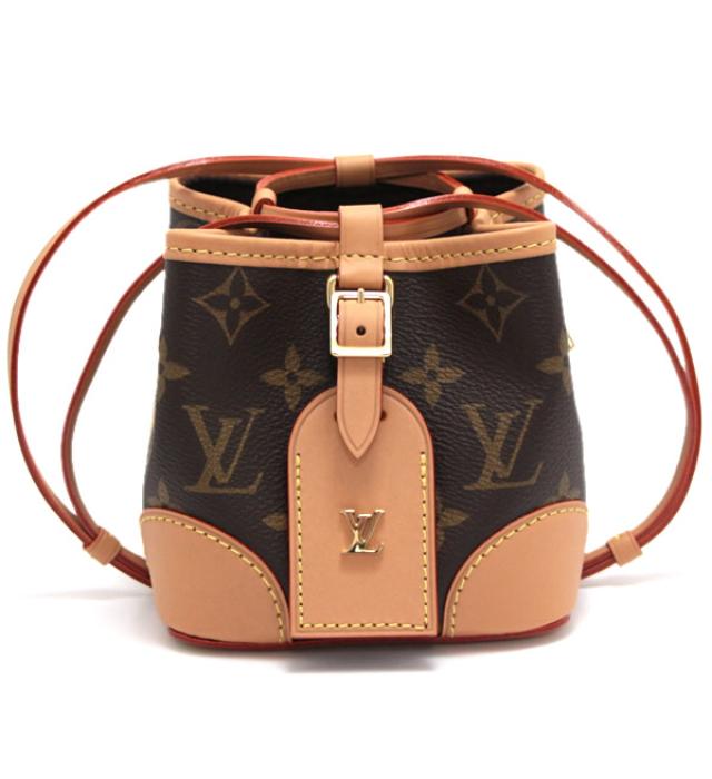 Louis Vuitton Noe Perth Shoulder Bag Monogram Brown