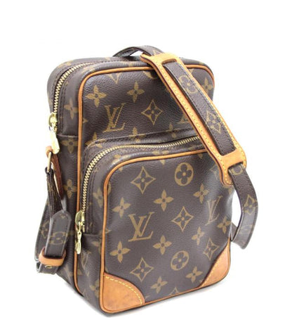 Louis Vuitton Amazon Diagonal Shoulder Bag Monogram Brown