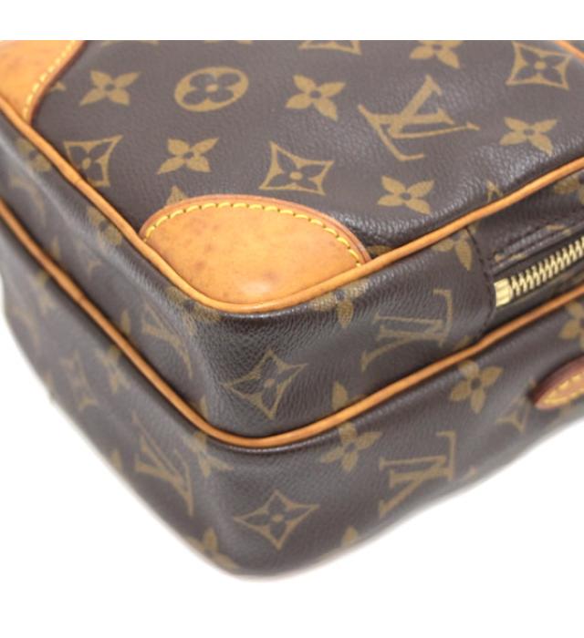 Louis Vuitton Amazon Diagonal Shoulder Bag Monogram Brown