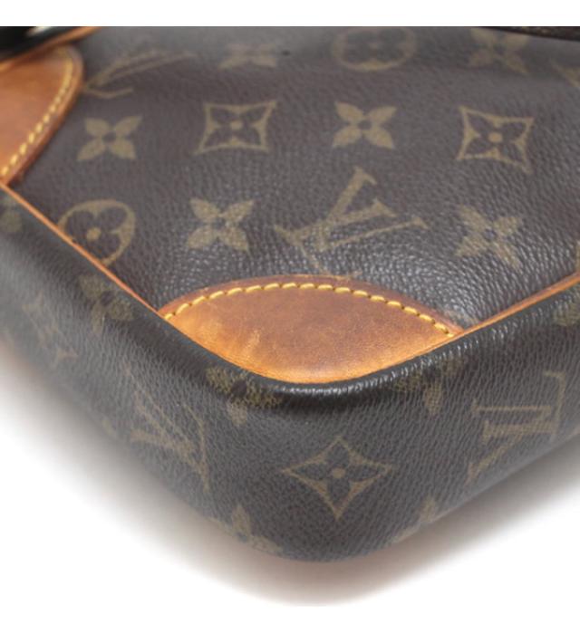 Louis Vuitton Danube Diagonal Shoulder Bag Monogram Brown