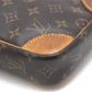 Louis Vuitton Danube Diagonal Shoulder Bag Monogram Brown