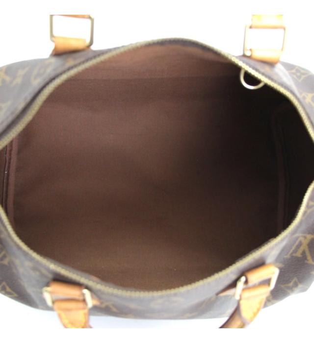 Louis Vuitton Speedy 30 Boston Bag Monogram Brown