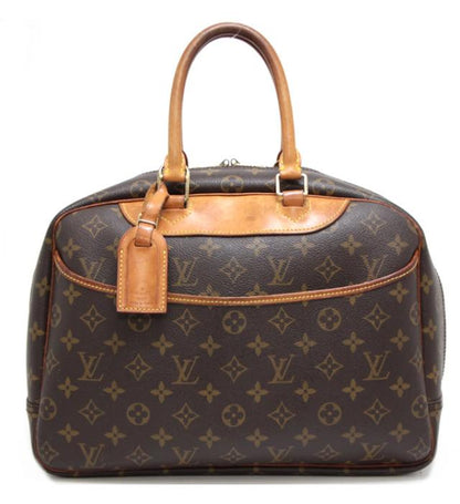Louis Vuitton Deauville Handbag Bowling Vanity Monogram Brown