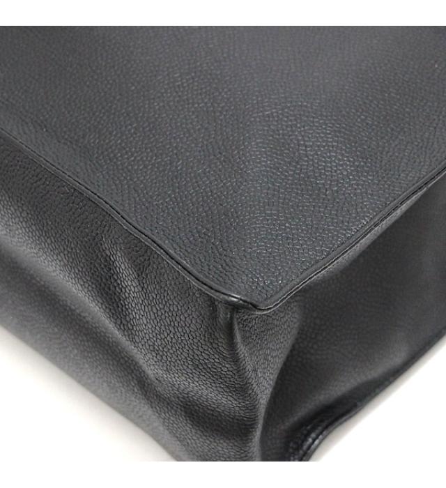 Chanel Shoulder Tote Bag Large Decacoco Mark Caviar Skin Black