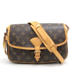 Louis Vuitton Sologne Diagonal Shoulder Bag Monogram Brown