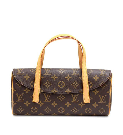 Louis Vuitton Sonatine Handbag Monogram Brown