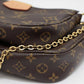 Louis Vuitton Multi Pochette Accessoire Monogram Brown