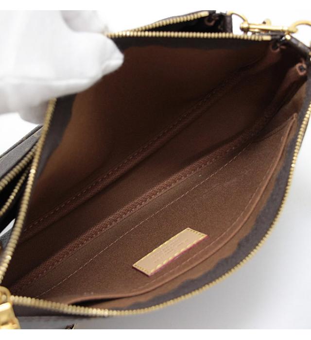 Louis Vuitton Multi Pochette Accessoire Monogram Brown