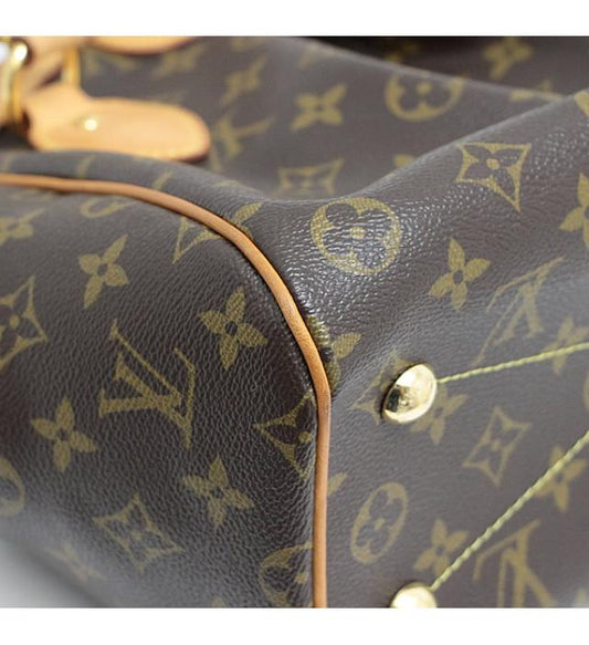 Louis Vuitton Tivoli PM Handbag Monogram Brown