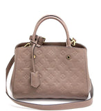 Louis Vuitton Montaigne BB 2way Monogram Implant Shoulder Bag