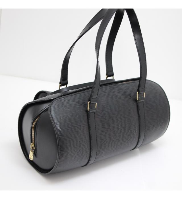 Louis Vuitton Epi Sufro Handbag Black Pouch