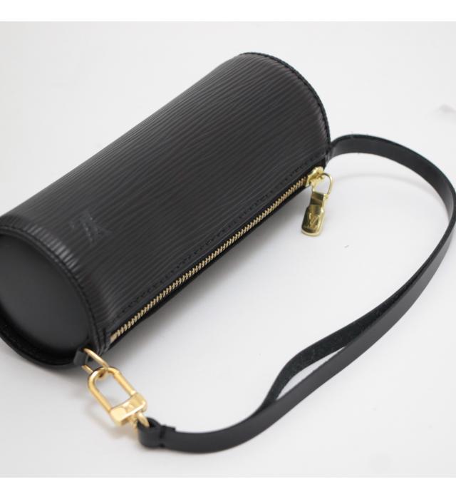 Louis Vuitton Epi Sufro Handbag Black Pouch