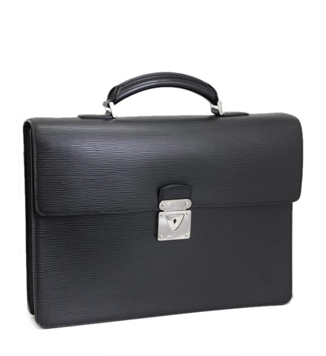Louis Vuitton Laguito Business Bag Epi Black