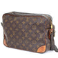 Louis Vuitton Nile Diagonal Shoulder Bag Monogram Brown